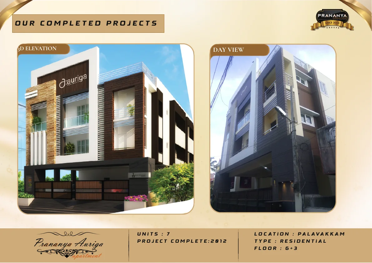 Official portfolio board for Prananya Auriga