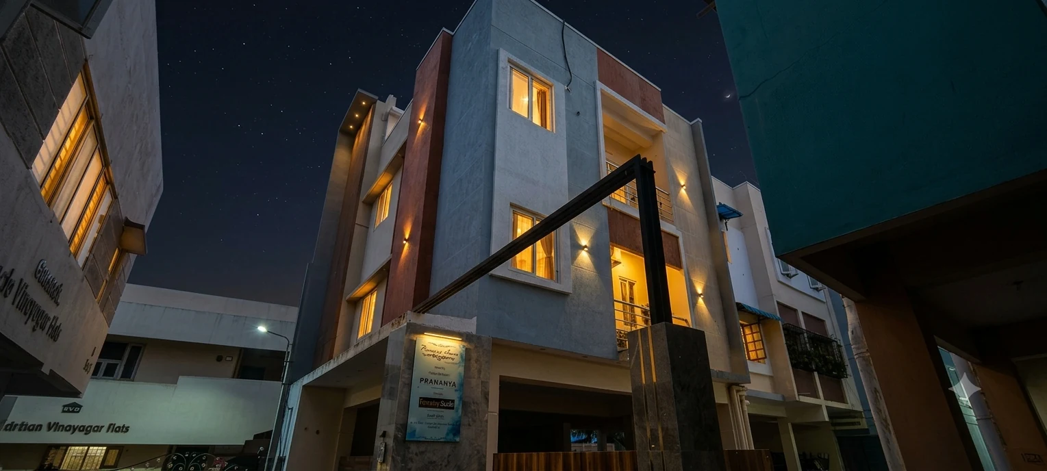 Completed building of Prananya Amora