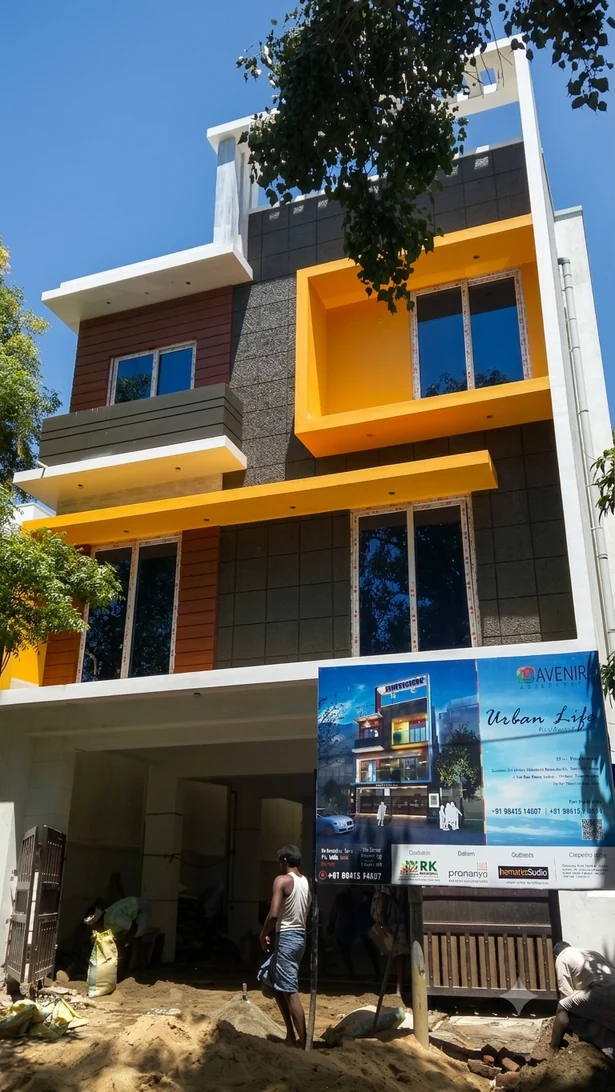 Completed building of Prananya Avenir