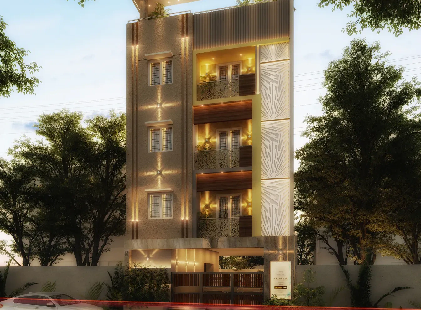 3D elevation for Prananya Aspen