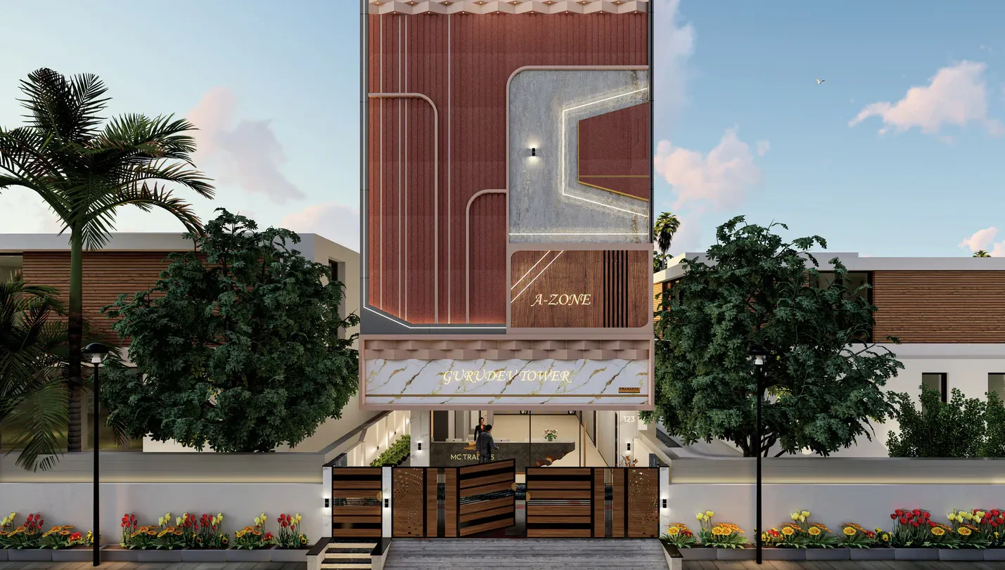 3D elevation for Chintadripet Commercial · 2025 · 21