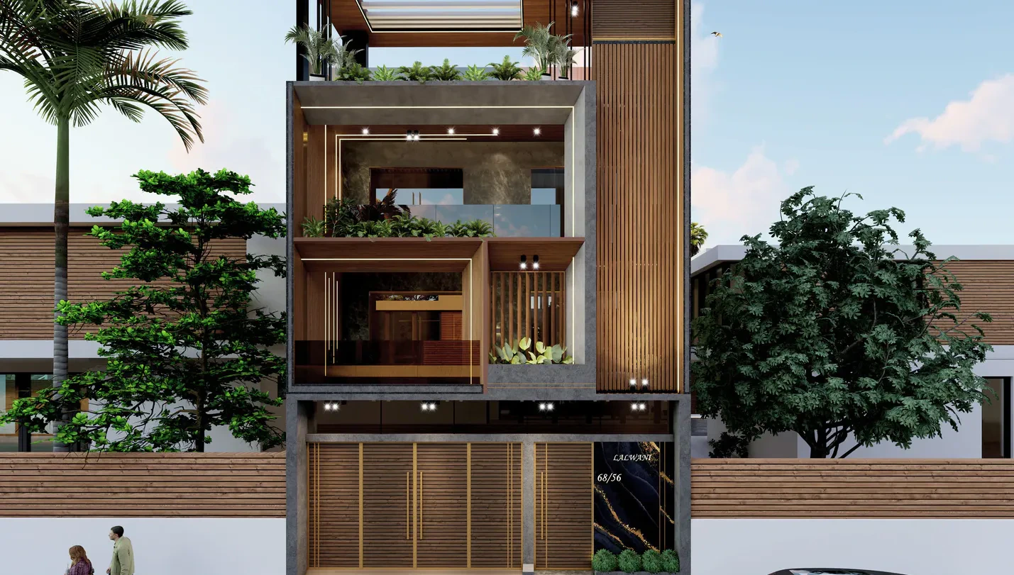 3D elevation for Chintadripet Residential · 2024 · 18